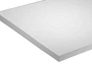 Roper Rhodes 1280mm Slim Depth Solid Surface Worktop - Arctic White