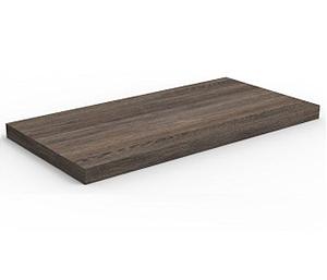 Bagno Design Metreaux Vanity Unit Countertop Shelf 804mm African Wenge