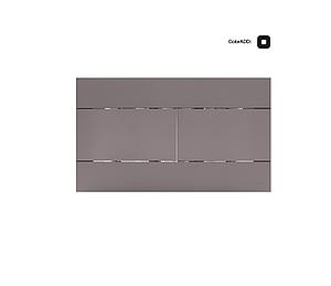 OLI SLIM Grey Soft Touch Flush Plate