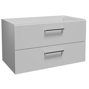 Faeber Monaco 80cm White Gloss Basin Vanity Unit