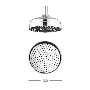 Crosswater Belgravia Shower Head 200mm Chrome