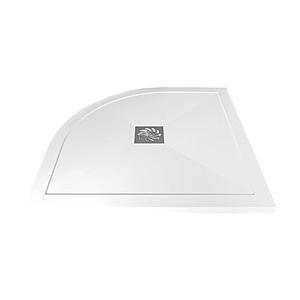 London Showers  Symmetry 1000 x 1000mm Quad Tray & Waste - White