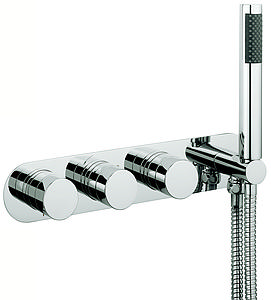 Crosswater Central 2701 Shower Thermostatic Back Plate Chrome