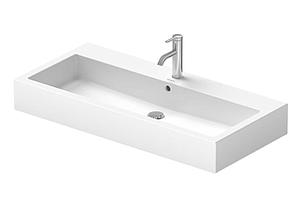 Duravit Washbasin 100 Cm Vero White With Of, With Tp, 1 Th, Wg