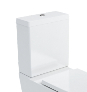 Britton Sphere Cistern With Lid Gloss White