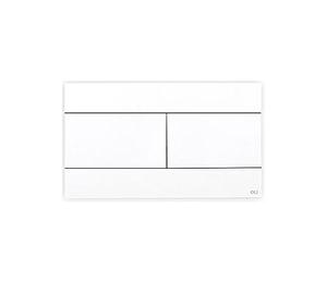 Oli Slim White Soft Touch Flush Plate Manual K