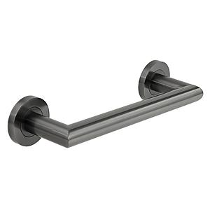 Vado Individual Spa Grab Or Towel Rail 300mm (12") Brushed Black