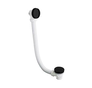 Crosswater Bath Click Clack Waste Matt Black