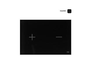 Oli Glassy Black Sensor Glass Touch Free Plate