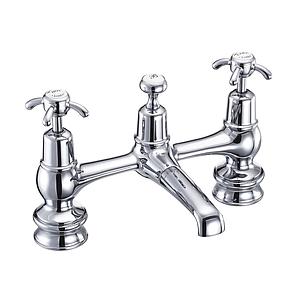 Burlington Qt 2h Bridge Mixer + Pcw (no Heads) Chrome