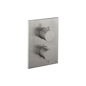 Crosswater Crossbox MPRO 2 Outlet Trim & Levers Brushed Nickel