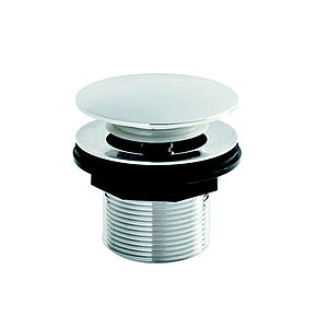 Bc Designs Push Down Bath Waste 60mm (unslotted) Brushed Chrome