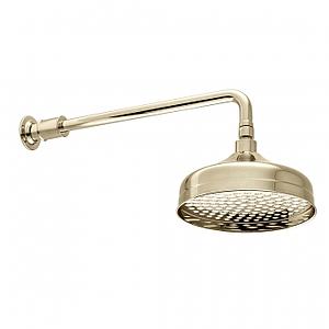 Booth & Co. 200mm Shower Head And Arm Nickel