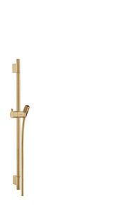 Hansgrohe Unica Shower Rail S Puro 65 Cm With Isiflex Shower Hose 160 Cm Brushed Bronze
