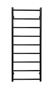 Jis Lindfield Heated Towel Rail 1275 X 520mm Central Heating Black