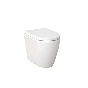 Saneux Uni Back To Wall Wc Pan - Rimless