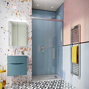 Crosswater Design 8 Soft Close Sliding 8mm Shower Door 1500mm Silver