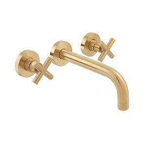 Individual By Vado Elements 3 Hole Wall Mounted Basin Mixer With 200mm Spout