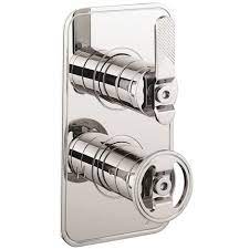 Crosswater Union 2 Handle Trimset for Shower Mixer Valve WLBP1000R+ or WLBP1500R+ Chrome