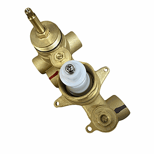 Crosswater 2 Way Diverter Valve Body With Chrome Collar