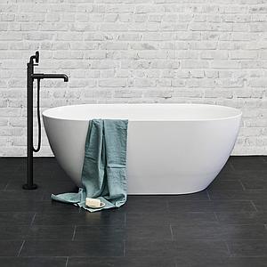 Crosswater Mpro Petite Bath White