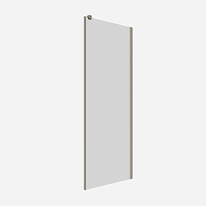 Crosswater Optix Side Panel for Pivot Door with In Line 800 Brushed Brass