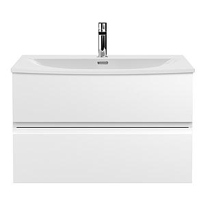 Hudson Reed 800 W/h 2-drawer Unit Satin White