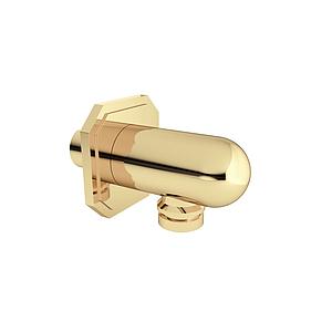 Crosswater Belgravia Traditional Wall Outlet Unlacquered Brass