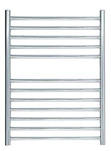 Jis Ouse 520 Heated Towel Rail 700 X 520mm Cylindrical Electric Only Stainless Steel Satin