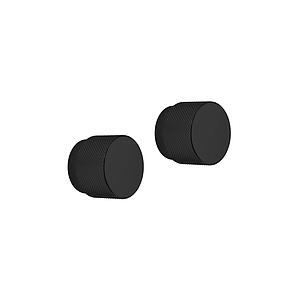 Crosswater Knurled Handle x2 Matt Black