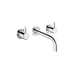 Crosswater MPRO Basin 3 Hole Trim Set Chrome