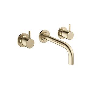 Crosswater Mpro Bath 3h Filler Wall Mounted Brushed Brass