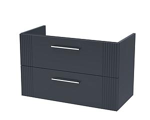 Nuie 800 W/h 2-drawer Unit Satin Soft Black