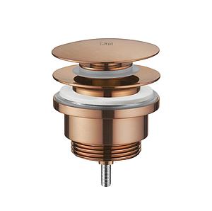 VOS Basin Waste, Universal, Slotted and Unslotted Brushed Bronze