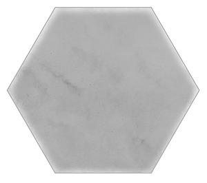 Grey Scandinavian Hex Tiles - Solid