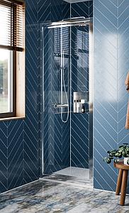 Crosswater 6mm Infold Door 760 Brushed Brass