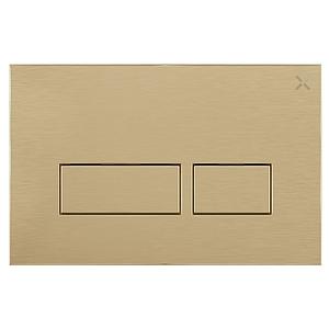 Crosswater Mpro Flush Plate Stainless Steel Brushed Brass