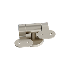 Burlington Soft Close Hinges (pair) Brushed Nickel