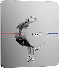 Hansgrohe Showerselect Comfort Q Thermostat For Concealed Installation For 1 Function And Additional Outlet Chrome