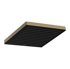 Hansgrohe Pulsify E Overhead Shower 260 1jet Brushed Bronze