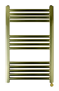 Just Taps Vos Electric Towel Radiator With Thermostat Heating Element 800x500mm