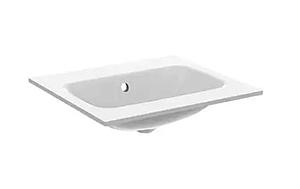 Crosswater Furniture Basin 500 No Tap Hole Matt White