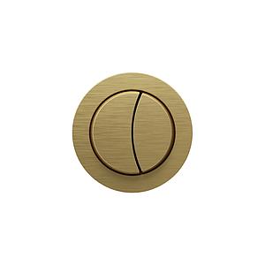 Britton Flush Button & Cable Brushed Brass