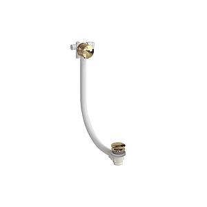 Burlington Overflow Bath Filler Ext Cc Waste Gold