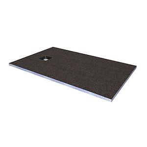Abacus Bespoke 30mm Sq Drain Tray 1400x750 Square Drain End