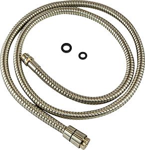 Crosswater Shower Hose 11 x 1500mm Brushed Brass