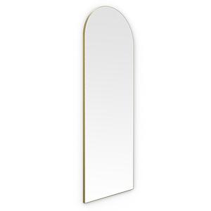 Origins Living Oslo Arch Mirror 50x140cm Brushed Brass