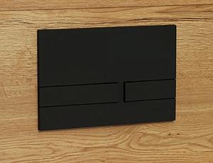 Crosswater Venue Flush Plate Matt Black