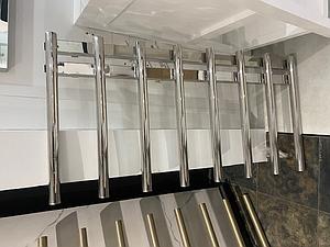 Reina Celico 1000x500 Stainless Steel Towel Rail - Ex Display