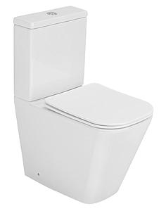 Artesan Bedgebury Square Rimless Close Coupled Pan - Closed Back